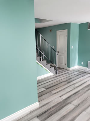 Wood Floors & Staircase at 1490 Xavier by The Beautiful Home Company