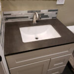 Bathroom Sink Counter top at Susan Hill by The Beautiful Home Company